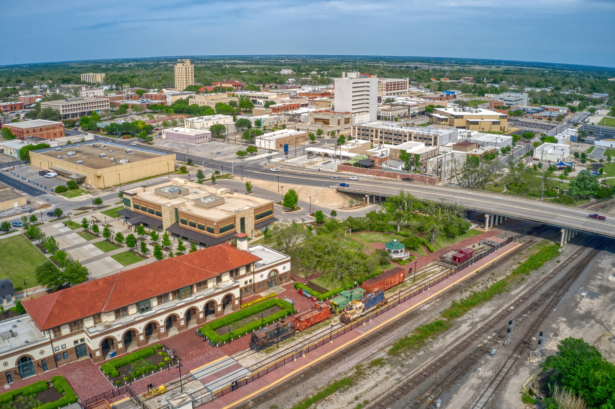 Panoramic Image of Temple, TX